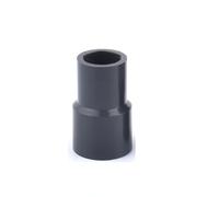 Raccord de tuyau Raccords de tuyaux en PVC gris foncé 16 mm, 1 à 5 pièces, raccords T for aquarium, coude, raccord union, accessoire Adaptateur(Straight Reducing,1Pc 16mm Dark Grey)