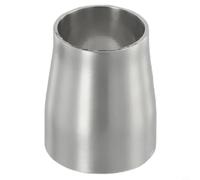 Raccord de tuyau sanitaire avec réducteur en acier pharmaceutique 316 pour les industries alimentaires et inoxydables soudées Plusieurs options en vrac 1, 2, 3 (38 à 315 cm)