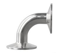 Raccord de tuyau sanitaire coudé à 90 degrés en acier inoxydable 304 pour nourriture, boisson, biotechnologie, pharmaceute (25 mm)