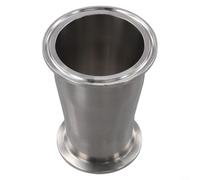 Raccord de tuyau sanitaire, réducteur de 5,1 cm à 6,3 cm, virole à trois colliers de serrage en acier inoxydable 304, résistance à la haute pression pour une connexion facile dans la transformation