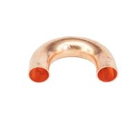 Raccord de Tuyau soudé en cuivre, diamètre extérieur 7-19 mm, Type U, coude de Retour à 180 degrés, Adaptateur de raccord for plomberie, gaz, Eau, pétrole(12.7x0.7x32mm 2pcs)