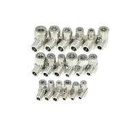 Raccord de tuyauterie à compression SS 304 avec bague, filetage NPT 1/8, 1/4, 3/8 et 1/2, for tubes de 6, 8, 10 et 12 mm (1/4 et 1/2 pouces)(PL-NPT,10MM_3I8 THREAD)