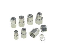 Raccord de tuyauterie à compression SS 304 avec bague, filetage NPT 1/8, 1/4, 3/8 et 1/2, for tubes de 6, 8, 10 et 12 mm (1/4 et 1/2 pouces)(PCF-BSPP,12MM_1I2 THREAD)