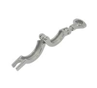 Raccord de tuyauterie sanitaire Tri Clamp en acier inoxydable 304 - Embout de connexion rapide for usage domestique et industriel(6in)