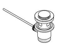 Ideal Standard Robinetterie d'écoulement complète A961230AA 7857608 Chromé