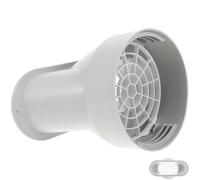 Raccord D'échappement à Bouche Plate en Plastique, 1 Set