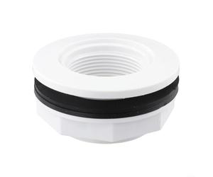 Raccord d'entrée de piscine fileté de 3,8 cm de rechange pour Hayward SP1023 avec écrou de verrouillage et joint d'étanchéité pour piscines hors sol