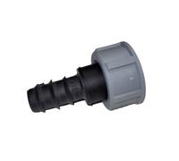Raccord Départ cannelé 16 mm - Ecrou tournant 3/4 pouce - jardiboutique