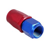 Raccord d'extrémité de Tuyau AN6 à 180 Degrés, Raccord d'extrémité de Tuyau de Carburant en Aluminium, Adaptateur de Raccord de Conduite de Carburant Mâle Pivotant pour Véhicule