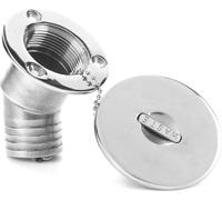 Raccord d'injection d'hydrogène Marine 38 mm inox pour bateau de pêche -RV -Speedboat