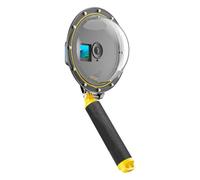 Raccord dôme de plongée avec support de vis 1/4 pour caméras d'action 5/4/3 avec inserts anti-buée Plongée Tuba Équipement de plongée Dôme Port