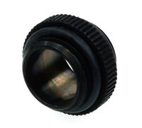 Raccord double Alphacool 17037 HF G1/4" filetage extérieur vers G1/4" filetage extérieur avec joint torique - noir profond Raccords de refroidiss