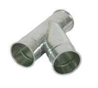 Raccord double sens 45 degrés diam. 120/120/80 MM Holzkraft VSBY-120-120-80