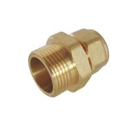 Raccord droit à compression SOMATHERM FOR YOU pour tube PER M20/27 - Ø 16