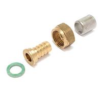 raccord droit à écrou libre - tube per à sertir - diamètre 12 vers femelle à visser 15 x 21 - altech