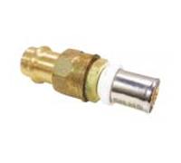 Raccord droit à sertir cuivre Ø15 et multicouche Ø16-30313-16-15 - Fixoconnect - Ayor