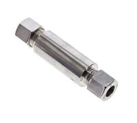 Raccord droit à souder et à couper en acier inoxydable 10L Bulkhead 315 bar ISO 8434-1