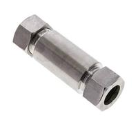 Raccord droit à souder et à couper en acier inoxydable 22L Bulkhead 160 bar ISO 8434-1