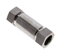 Raccord droit à souder et à couper en acier inoxydable 28L Bulkhead 160 bar ISO 8434-1