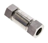 Raccord droit à souder et à couper en acier inoxydable 30S Bulkhead 400 bar ISO 8434-1