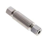 Raccord droit à souder et à couper en acier inoxydable 8S Bulkhead 630 bar ISO 8434-1