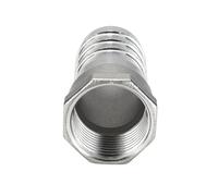 Raccord droit: adaptateur de tuyau d'air droit fileté femelle Pagoda, raccord cannelé, coupleur de connecteur femelle BSP SS304