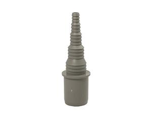 Raccord droit Airfit DN 32 pour flexible - Diamètre : 8 à 25 mm - Gris