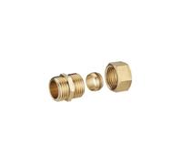 Raccord Droit Bicone M 3/8 - ø14 Lien 1 Pièce