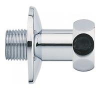 Raccord droit chromé mâle / femelle 15/21 15/21 (la paire) - Laiton chromé RIQUIER