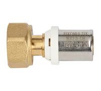 Raccord droit écrou tournant femelle multicouche à sertir 20mm x 20/27 - 3/4" Fixoconnect