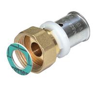 Raccord droit écrou tournant joint plat type H 26x1P-3 - COMISA - 87.42.260