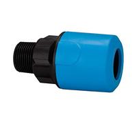 RIEGLER RIEGLER Raccord droit à visser PP G 1 1/2 a. Pour diamètre de tuyau 32 mm Quantité:1