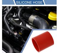 Raccord Droit En Silicone Pour Tuyau 63Mm/2.48" Diamètre Intérieur 76Mm/2.99" Longueur 0 Degré Tuyau Refroidisement 3 Plis 4Mm épaisseur Admission/Turbo/Intercooler Rouge 1 Pièce