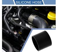 Raccord Droit En Silicone Pour Tuyau 80Mm/3.15" Id 76Mm/2.99" Longueur 0 Degré Tuyau Silicone Refroidisement 3 Plis 4Mm épaisseur Tuyau Admission/Turbo/Intercooler Noir 1 Pièce