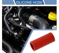 Raccord Droit En Silicone Tuyau 25Mm/0,98" Id 2,99" Longueur 0 Degré Tuyau Silicone Voiture Refroidisement 3 Plis 4Mm épaisseur Admission Air/Turbo/Tube Intercooler Rouge 1 Pièce
