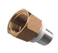 Raccord droit F 3/4x32mm pour tuyau multicouche à presser