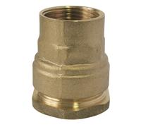 Raccord droit femelle laiton pour tube PE à visser SUMO 20mm x 20/27 - 3/4" Fixoconnect