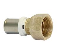 Raccord droit femelle multicouche 26/34 fixe à sertir - Ø20-1” - 30312-20-26 - Fixoconnect - Ayor