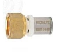 Raccord droit femelle multicouche 26/34 fixe à sertir - Ø32-1” - 30312-32-26 - Fixoconnect - Ayor