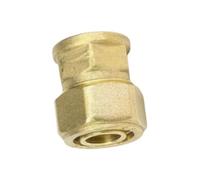 Raccord droit for tube PEX-AL-PEX, diamètre extérieur 16/25/32 mm, connecteur femelle en laiton BSP 1/2" 3/4", 1 pièce(20x25mm,1inch)