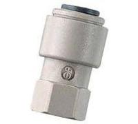 Raccord droit John Guest sous évier filetage 7/16uns x 3/8" G