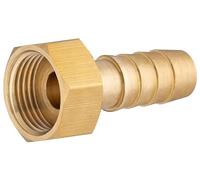 Raccord droit laiton pour tuyaux cristal Femelle écrou mobile 3/8 - Ø10 AROZ