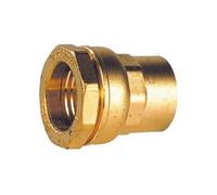 Raccord PE eau laiton serrage ext F 21 15x21