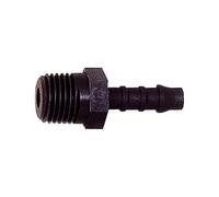 Raccord droit R 1/2 A pour tuyau LW 12 mm SW 22 - Pression max. 10 bar - Plage de température -40 °C à 90 °C - PA 6
