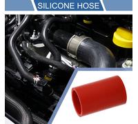 Raccord Droit Silicone Pour Tuyau 40Mm/1,57" Id 2,99" Longueur 0 Degré Tuyau Refroidisement Silicone Voiture 3 Plis 4Mm épaisseur Tuyau Admission/Turbo/Intercooler Rouge 1 Pièce