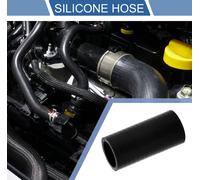 Raccord Droit Silicone Tuyau 28Mm/1.1" Id 2.99" Longueur 0 Degré Universel Tuyau Silicone Refroidisement 3 Plis 4Mm épaisseur Tuyau Air Admission/Turbo/Intercooler Noir 1 Pièce