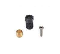 RACCORD DURITE FREIN HYDRAULIQUE OLIVE ET INSERT SHIMANO BR-M395 (X1)