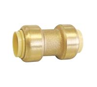 SOMATHERM FOR YOU, Manchon laiton à clipser pour tubes cuivre, PER ou multicouche Ø12 mm, montage rapide et facile, raccord auto-étanche, démontable, durable, pression max 4 bars