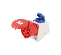 Raccord électrique 3 phases AC, prise femelle, 32A/400VAC 9225-6