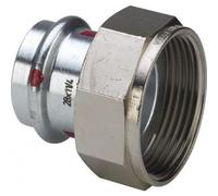 Viega 559205 Prestabo de 28 mm x 1 1/4 pouce, acier, joint plat non allié, contour SC